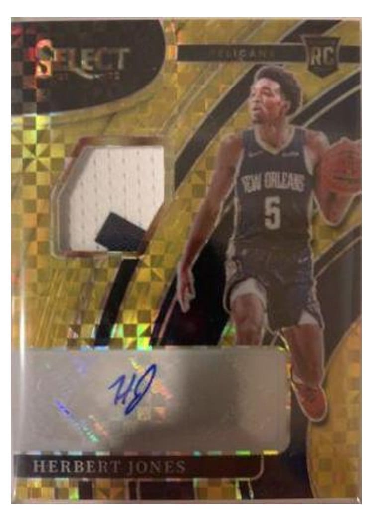 2021-22 Panini Select Base Set Herbert Jones #45 card