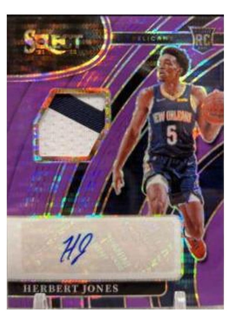 2021-22 Panini Select Base Set Herbert Jones #45 card