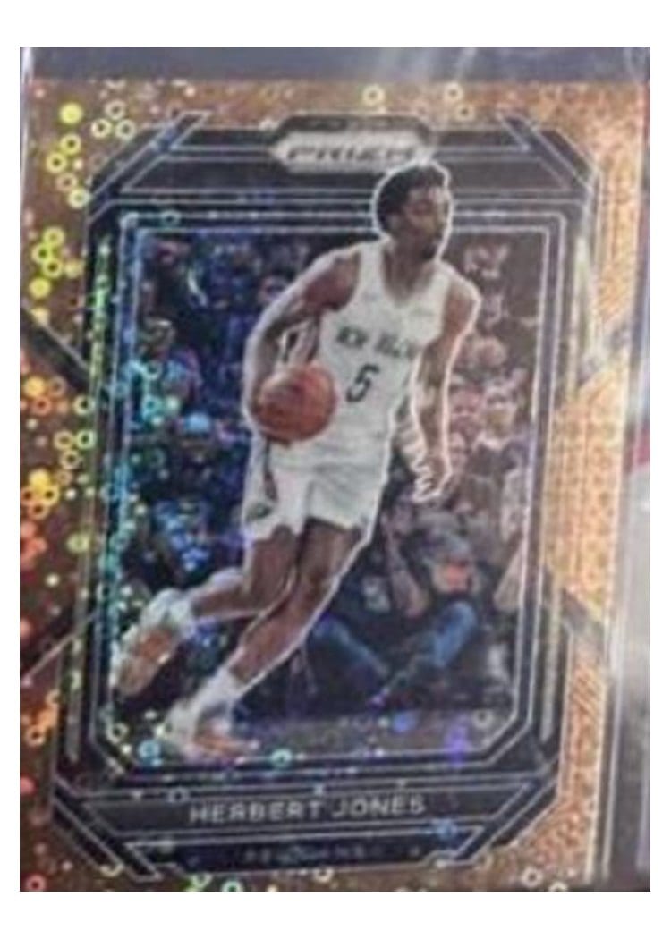 2022-23 Panini Prizm Base Set Herbert Jones #201 card