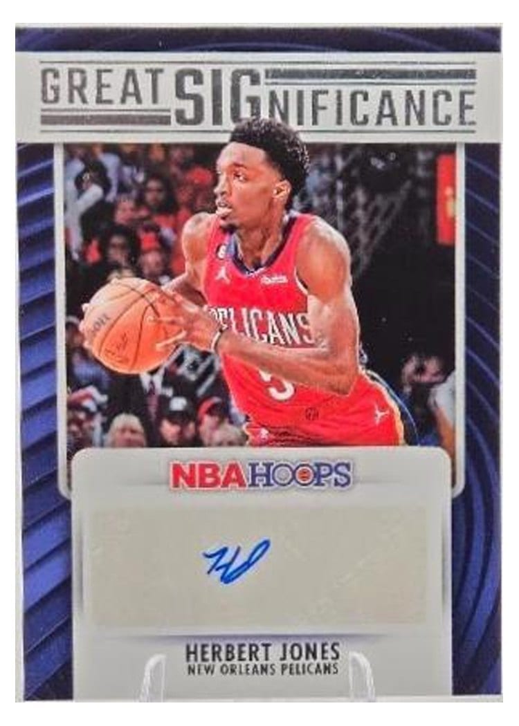 2023-24 Hoops Great SIGnificance Herbert Jones #GS-HER card