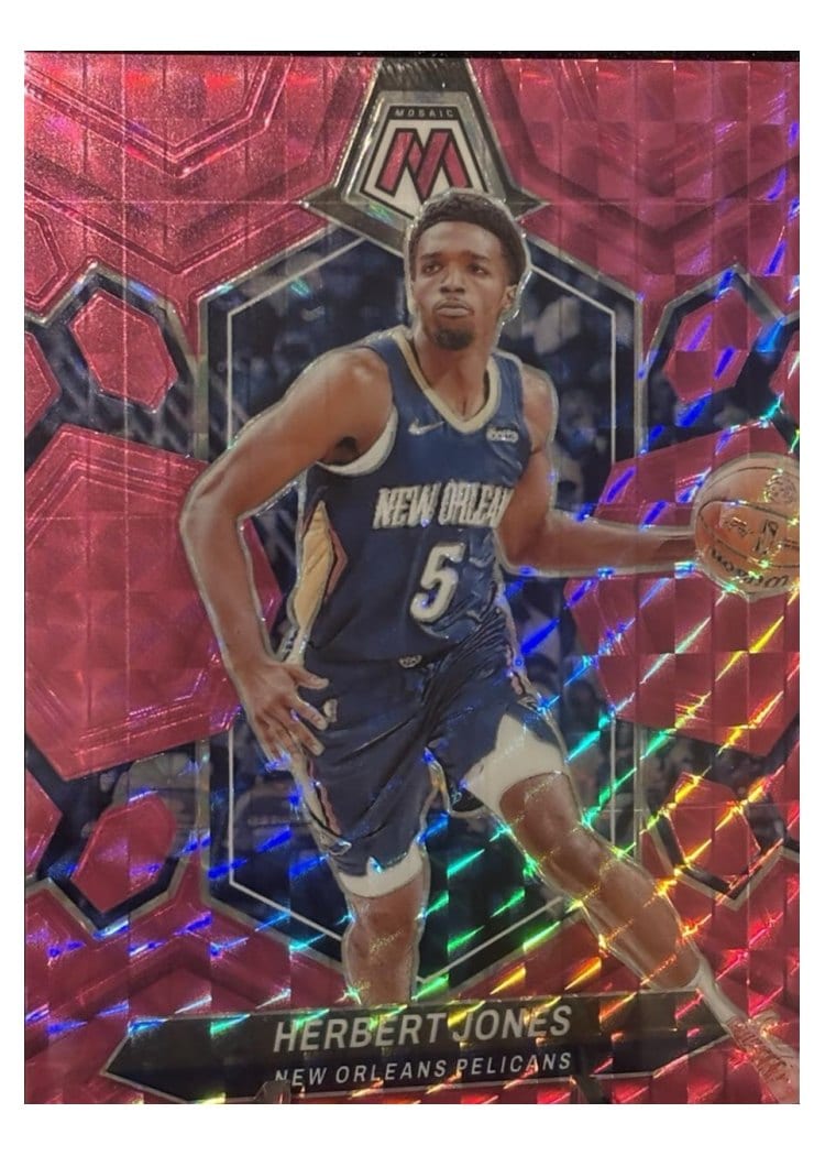 2023-24 Panini Mosaic Base Set Herbert Jones #74 card