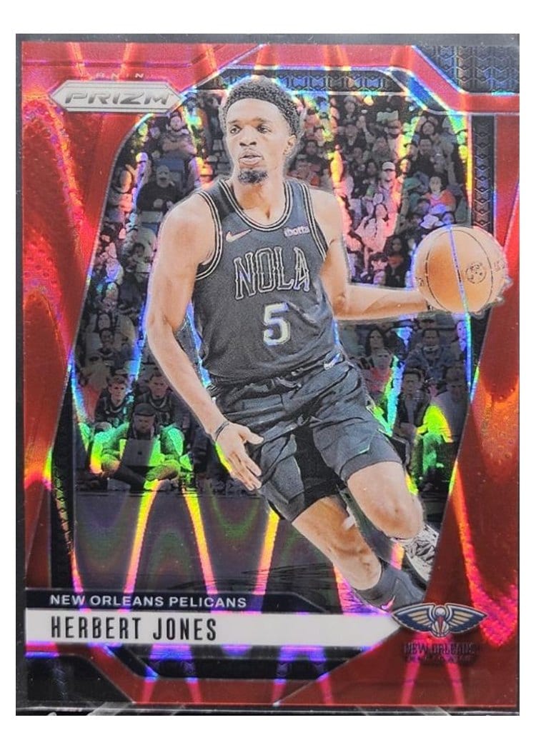 2024-25 Panini Prizm Base Set Herbert Jones #123 card