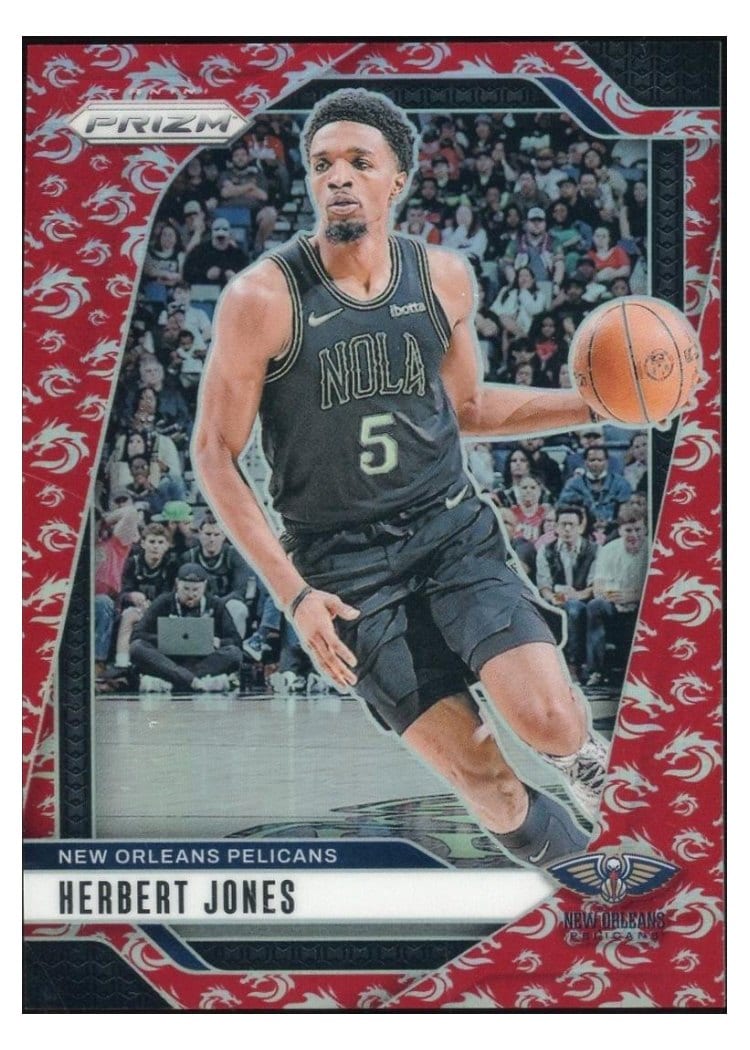 2024-25 Panini Prizm Base Set Herbert Jones #123 card