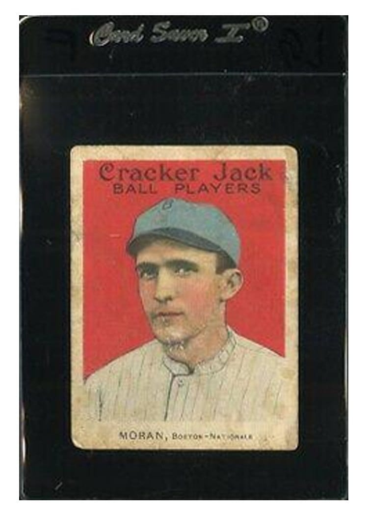 1915 Cracker Jack Herbie Moran #111 card