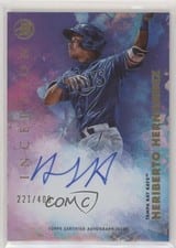 2021 Bowman Inception Autographs Heriberto Hernandez #PA-HH card