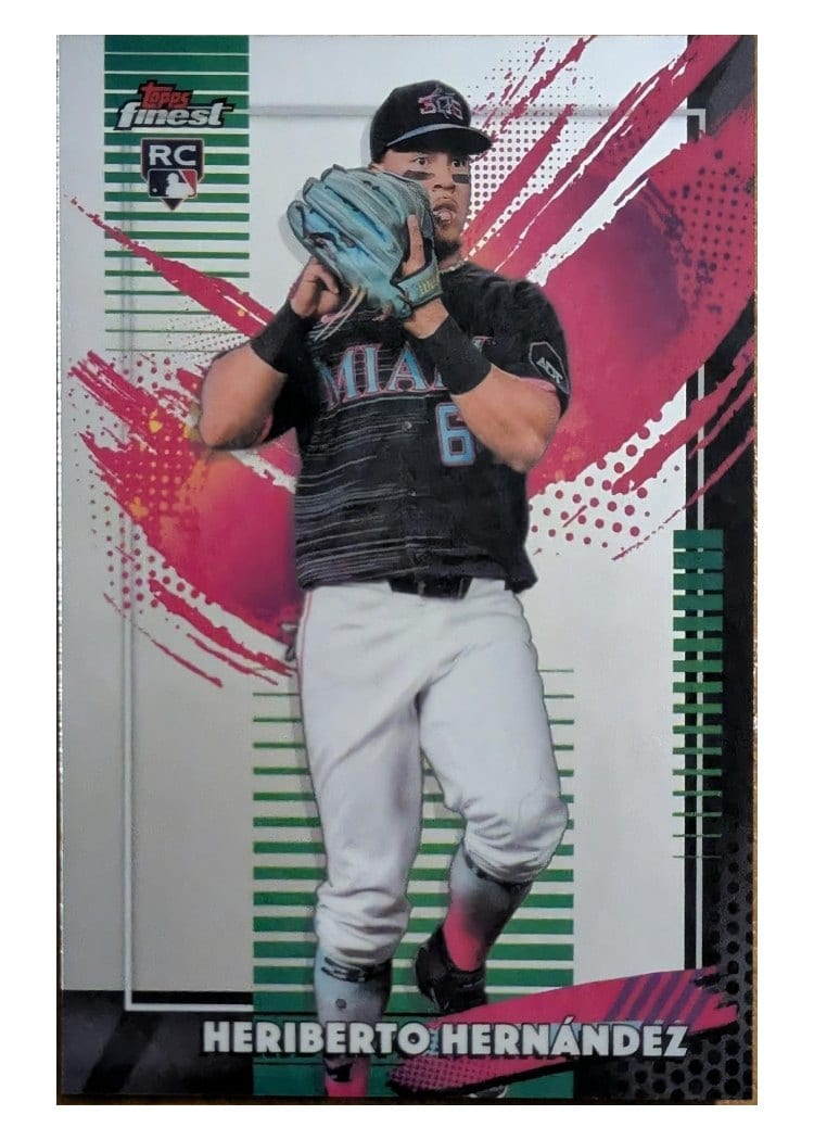 2026 Topps Finest Heriberto Hernandez #259 card