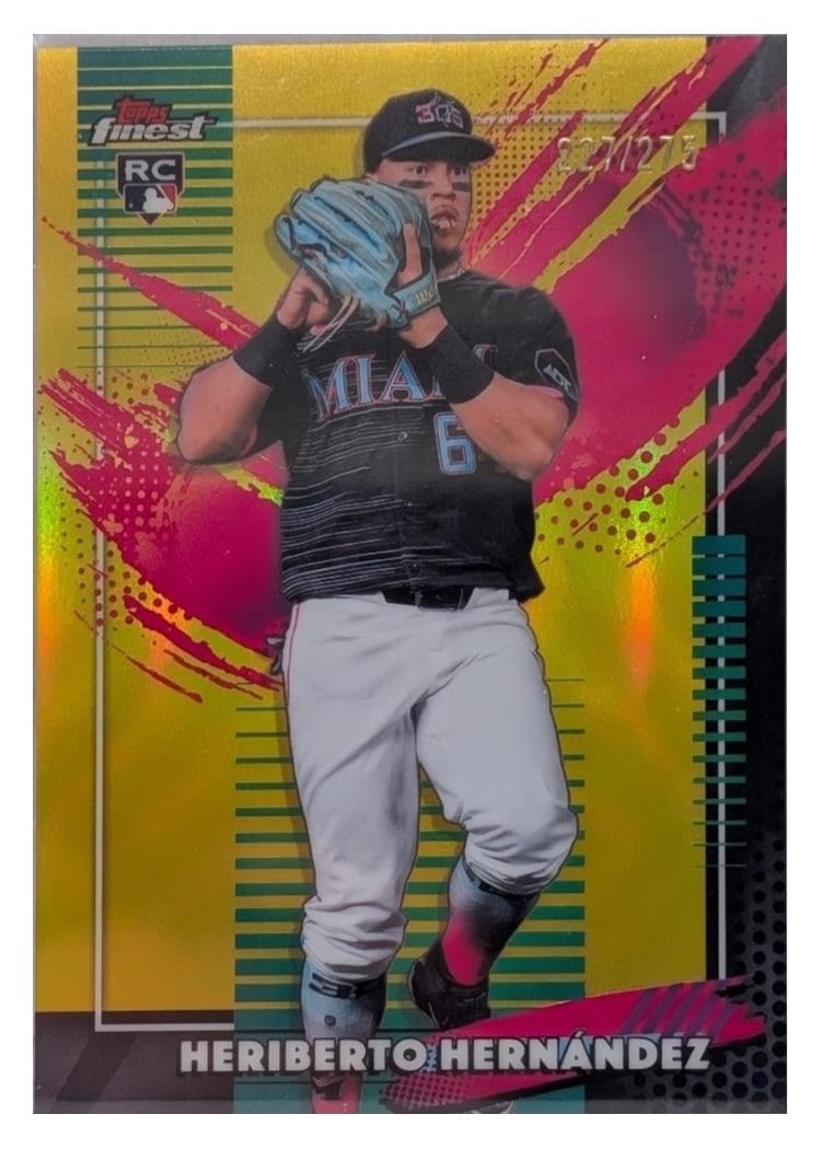 2026 Topps Finest Heriberto Hernandez #259 card