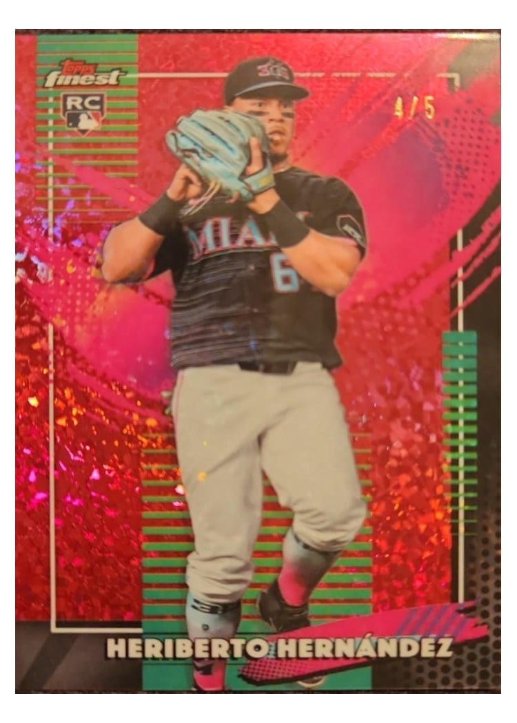 2026 Topps Finest Heriberto Hernandez #259 card
