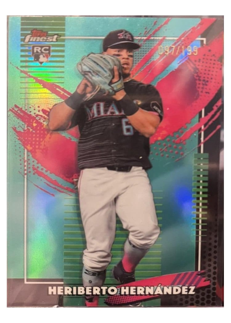 2026 Topps Finest Heriberto Hernandez #259 card