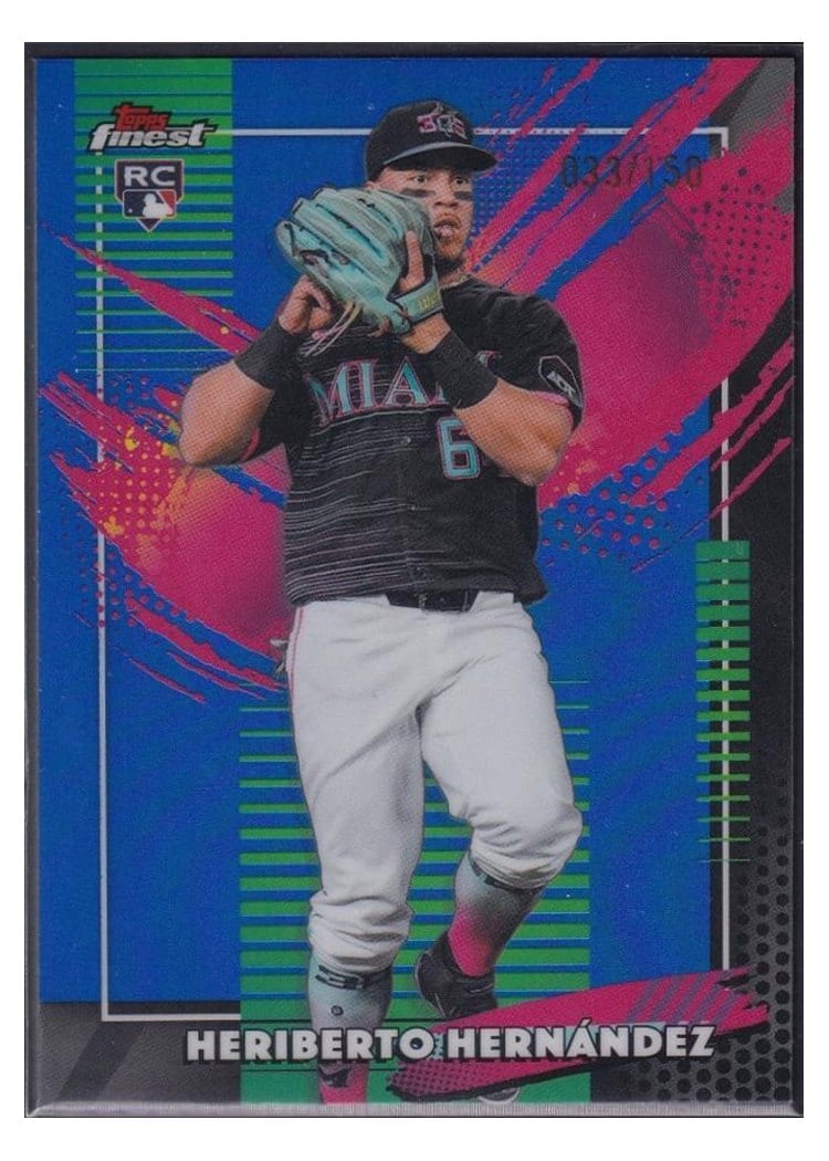 2026 Topps Finest Heriberto Hernandez #259 card