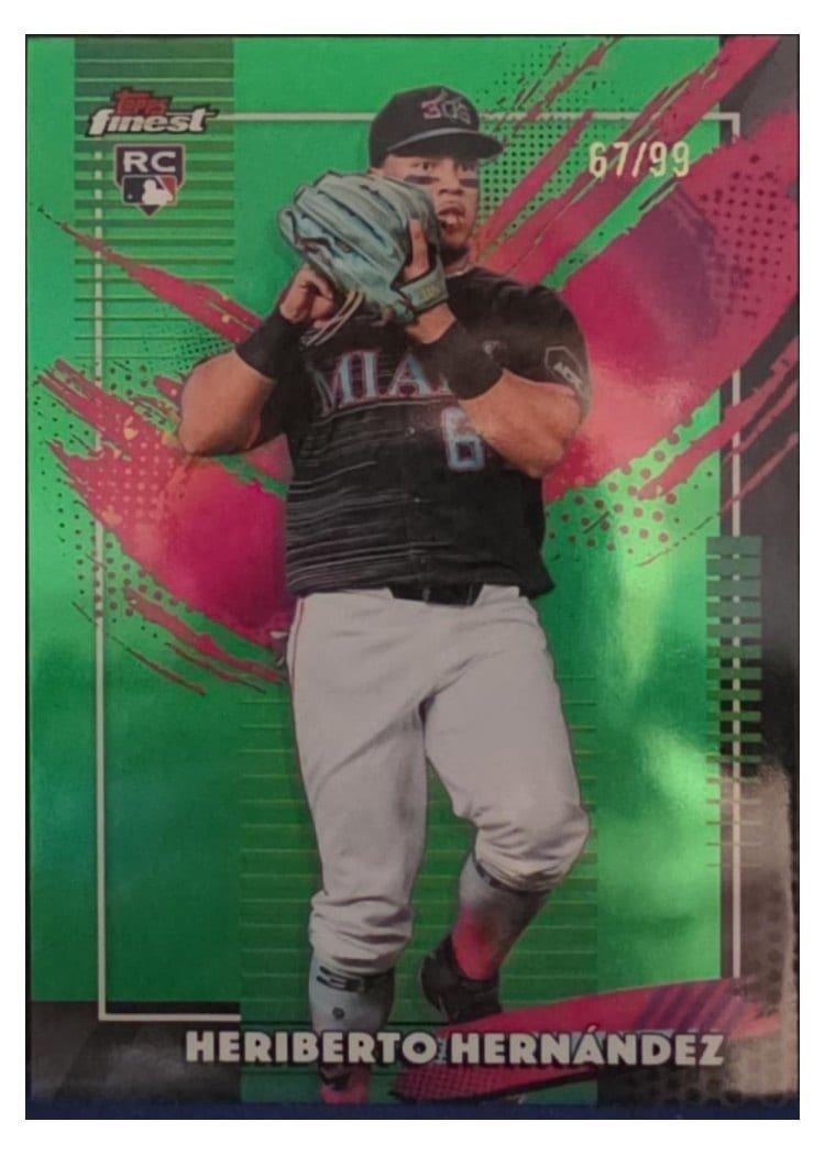 2026 Topps Finest Heriberto Hernandez #259 card