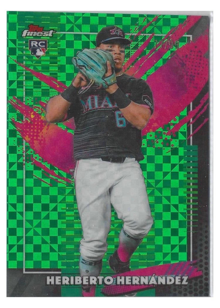 2026 Topps Finest Heriberto Hernandez #259 card