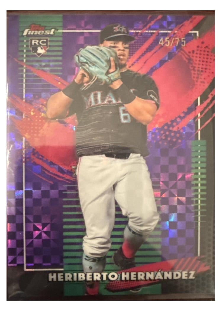 2026 Topps Finest Heriberto Hernandez #259 card