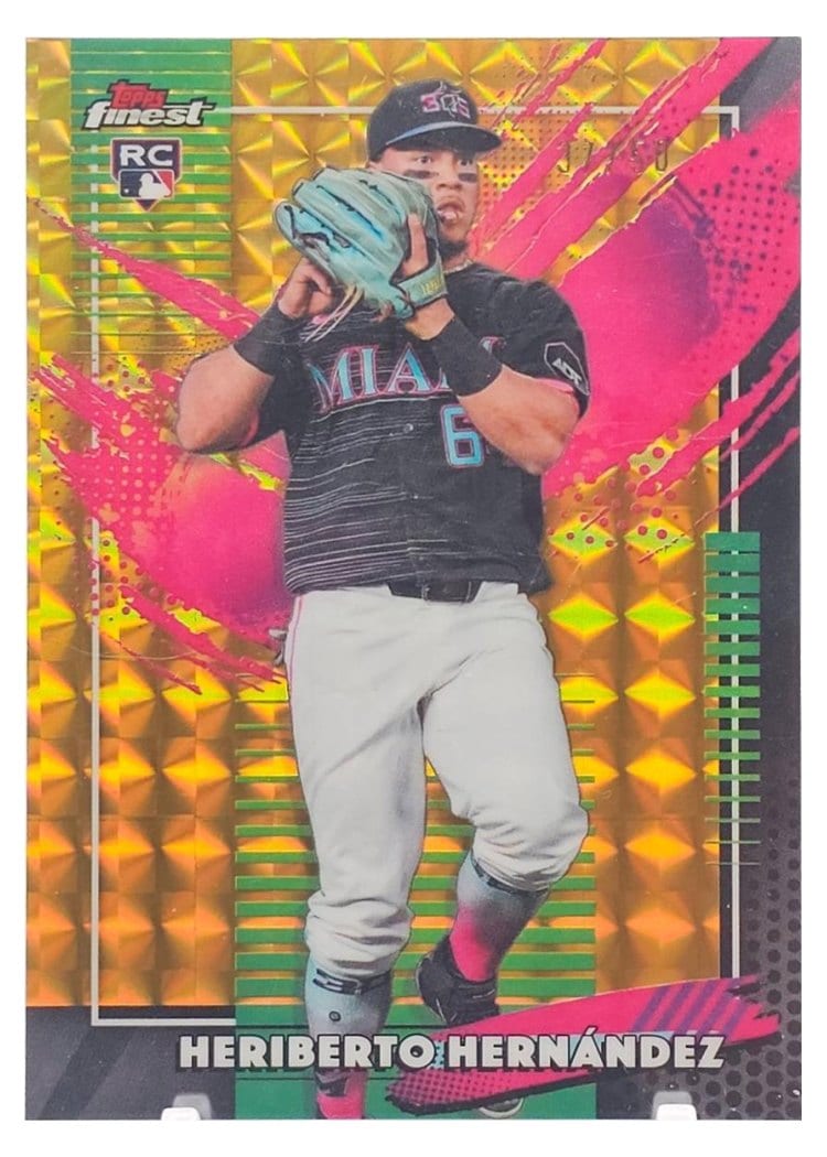 2026 Topps Finest Heriberto Hernandez #259 card