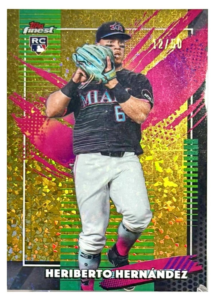 2026 Topps Finest Heriberto Hernandez #259 card