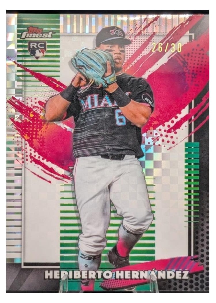 2026 Topps Finest Heriberto Hernandez #259 card