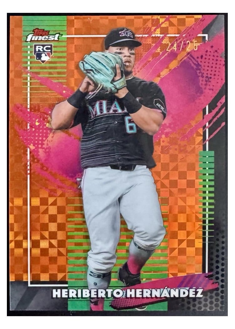 2026 Topps Finest Heriberto Hernandez #259 card