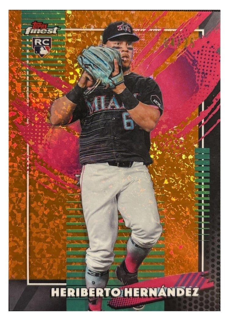 2026 Topps Finest Heriberto Hernandez #259 card