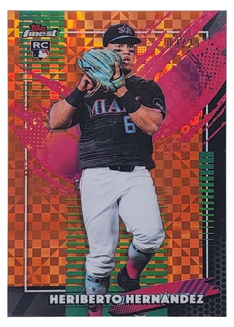 2026 Topps Finest Heriberto Hernandez #259 card