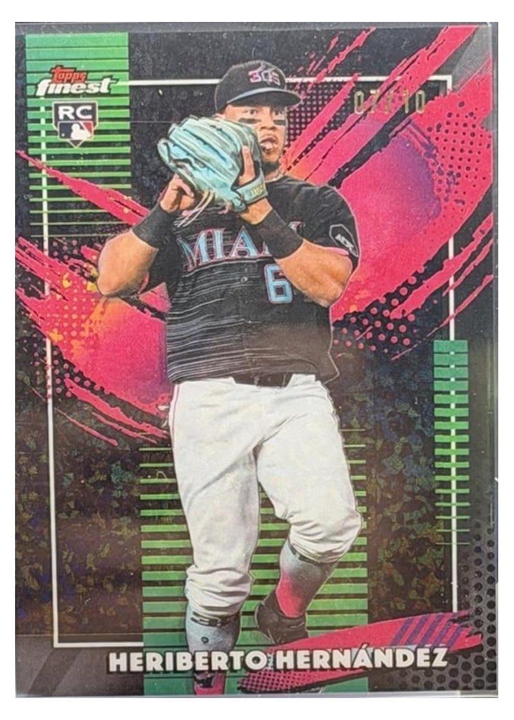 2026 Topps Finest Heriberto Hernandez #259 card