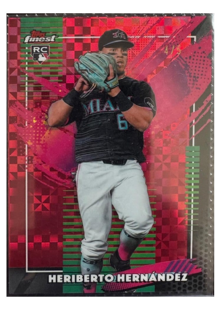 2026 Topps Finest Heriberto Hernandez #259 card