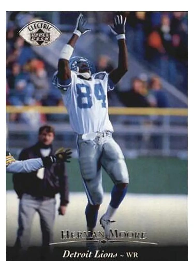 1995 Upper Deck Herman Moore #38 card