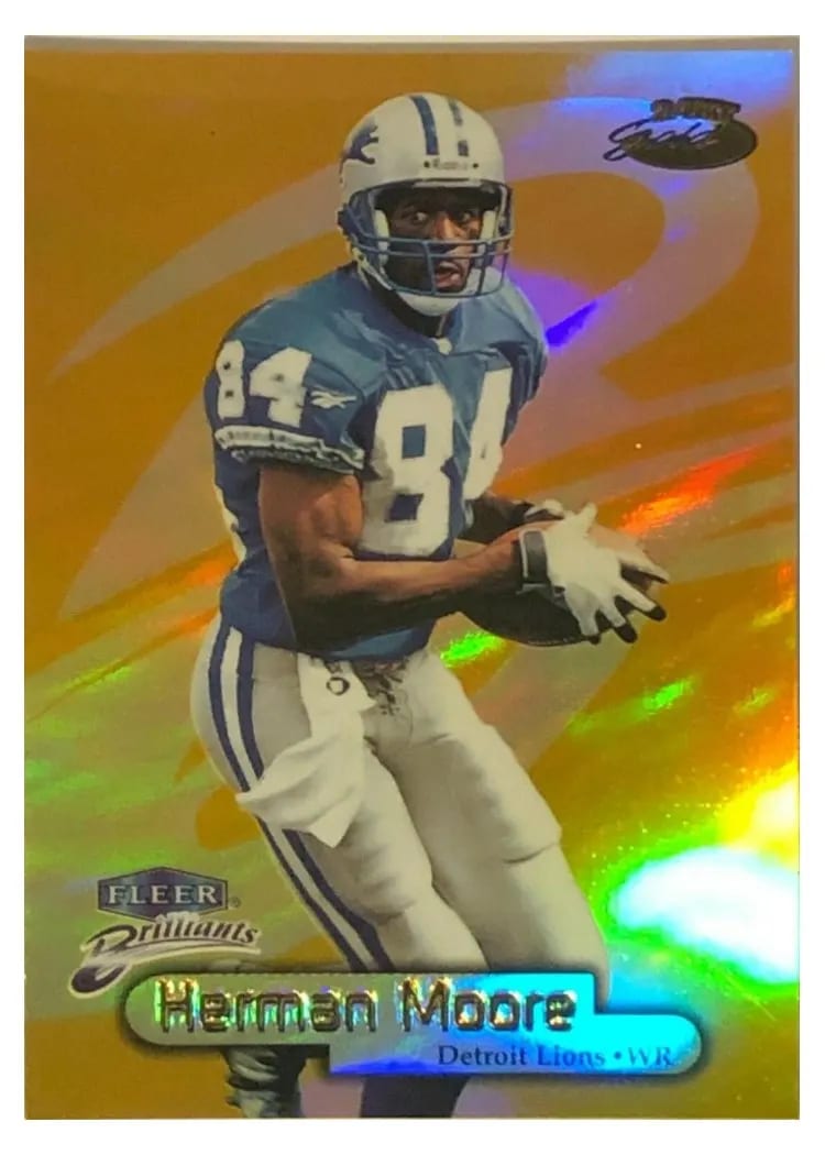 1998 Fleer Brilliants Herman Moore #9 card