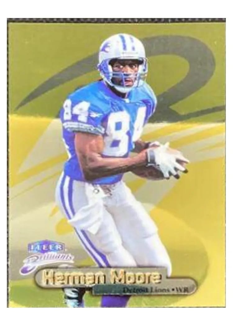 1998 Fleer Brilliants Herman Moore #9G card