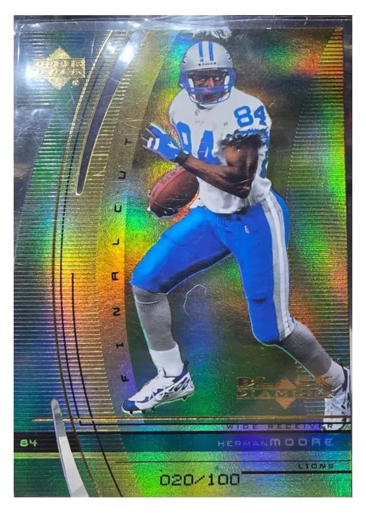 1999 Upper Deck Black Diamond Herman Moore #38 card
