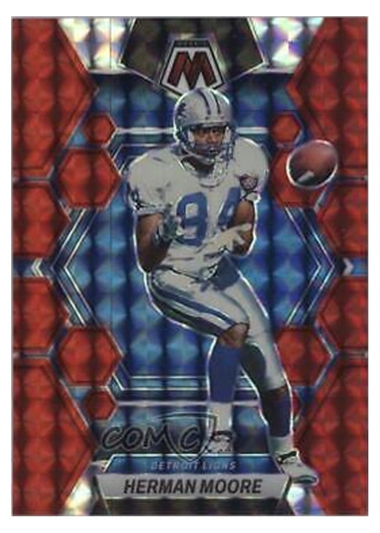 2023 Panini Mosaic Base Set Herman Moore Red #191 card