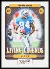 2024 Panini Prestige Living Legends Herman Moore #LL-HME card