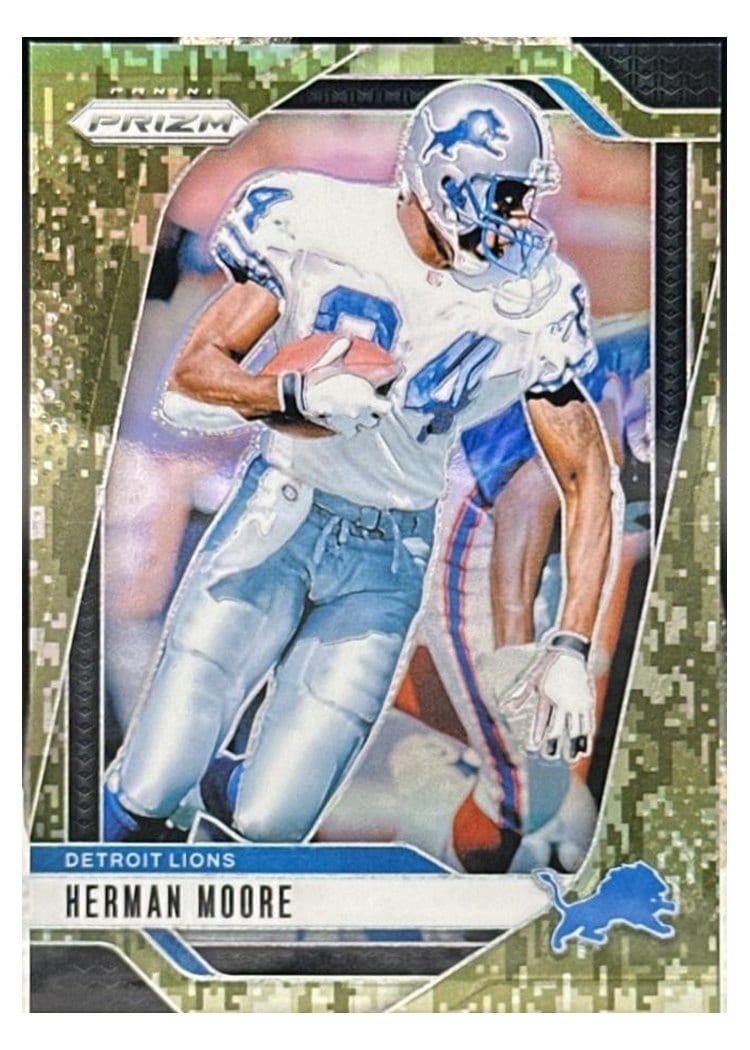 2024 Panini Prizm Base Set Herman Moore #100 card
