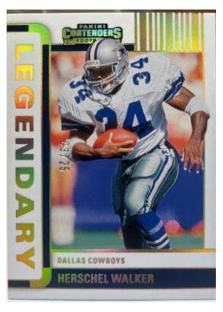 2022 Panini Contenders Legendary Contenders Herschel Walker #LGD-HWA card