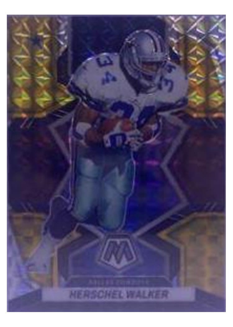 2022 Panini Mosaic Base Set Herschel Walker #236 card