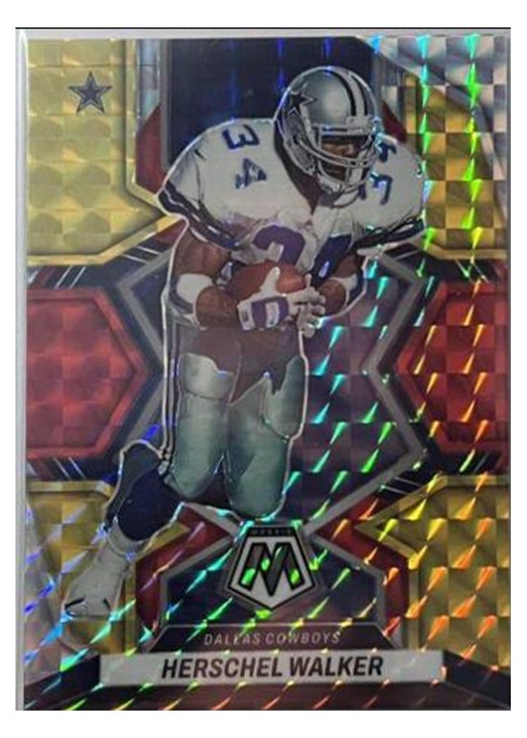 2022 Panini Mosaic Base Set Herschel Walker #236 card