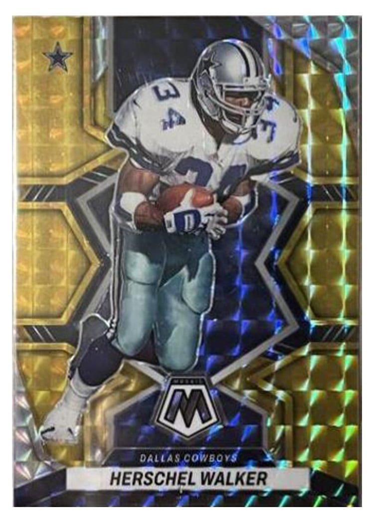 2022 Panini Mosaic Base Set Herschel Walker #236 card