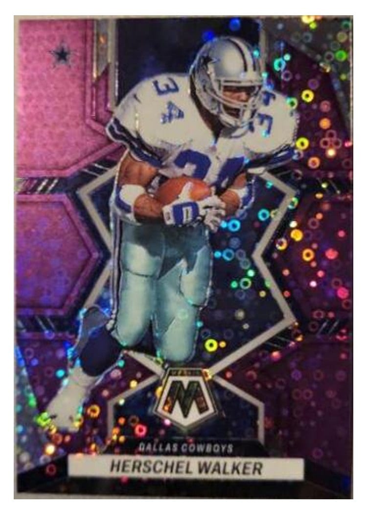 2022 Panini Mosaic Base Set Herschel Walker #236 card