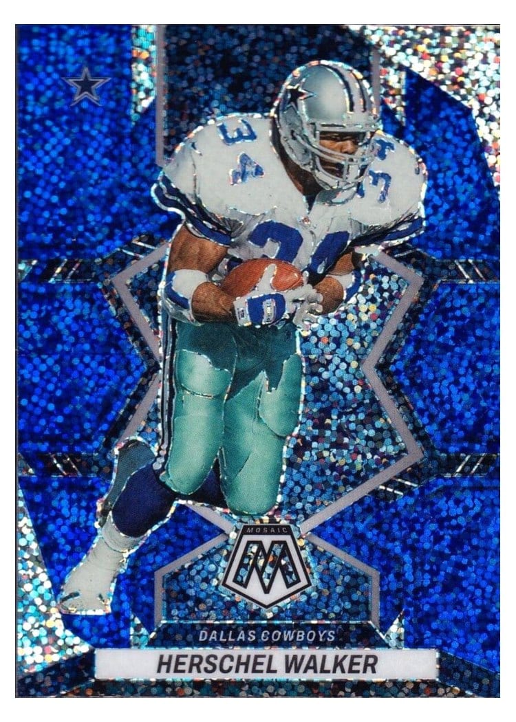 2022 Panini Mosaic Base Set Herschel Walker #236 card