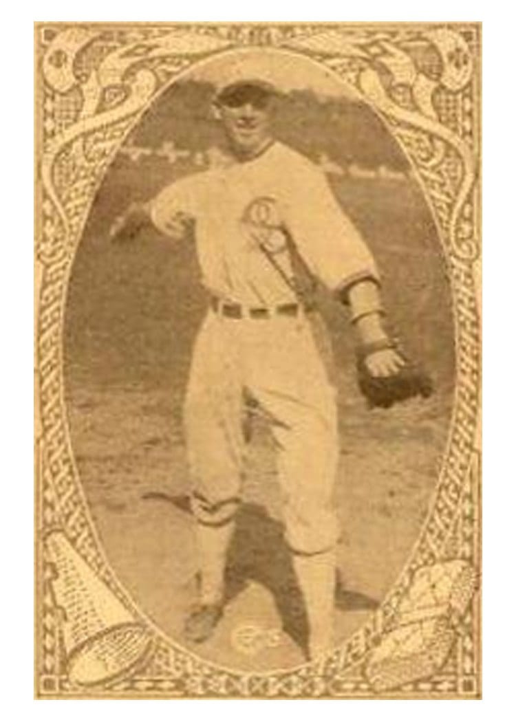 1922 E120 American Caramel Hervey McClellan card