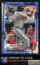 2021 Bowman Draft Sapphire Heston Kjerstad #BDC-40 card