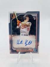 2024 Bowman Chrome Rookie Autographs Heston Kjerstad #CRA-HK card
