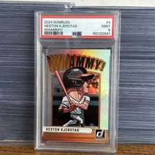 2024 Donruss Whammy! Heston Kjerstad #4 card