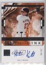 2024 Panini Impeccable Watercolor Signatures Heston Kjerstad #WCS-HK card