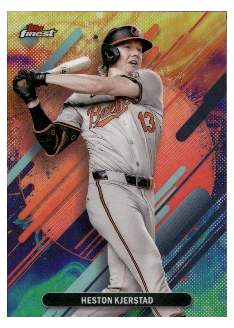 2025 Finest Base Set Heston Kjerstad #254 card