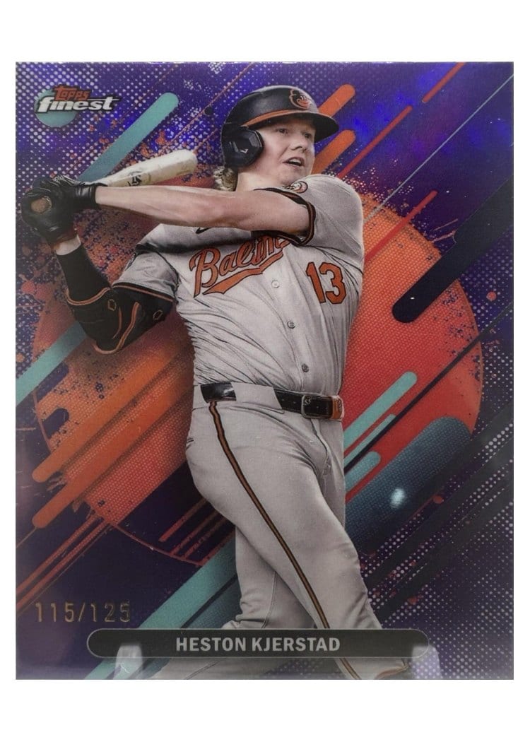 2025 Finest Base Set Heston Kjerstad #254 card