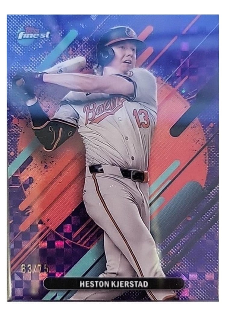 2025 Finest Base Set Heston Kjerstad #254 card