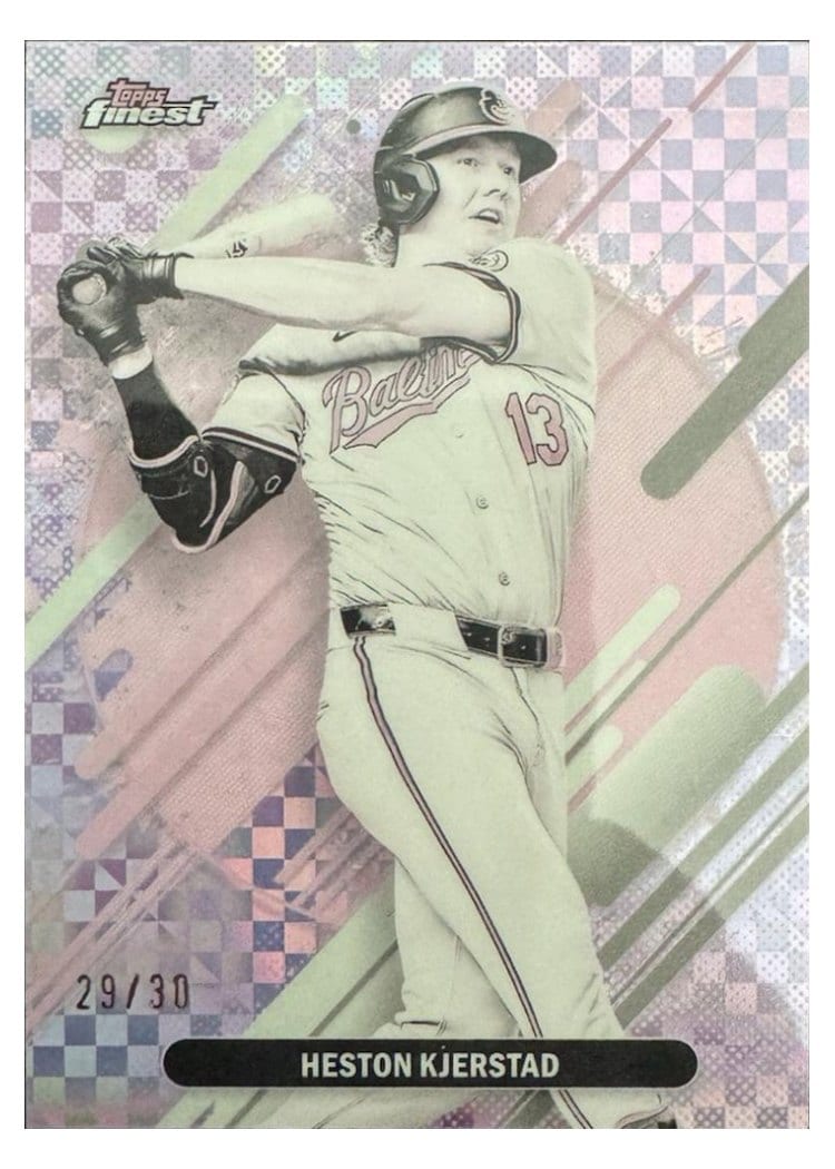 2025 Finest Base Set Heston Kjerstad #254 card