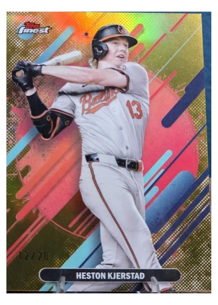2025 Finest Base Set Heston Kjerstad #254 card
