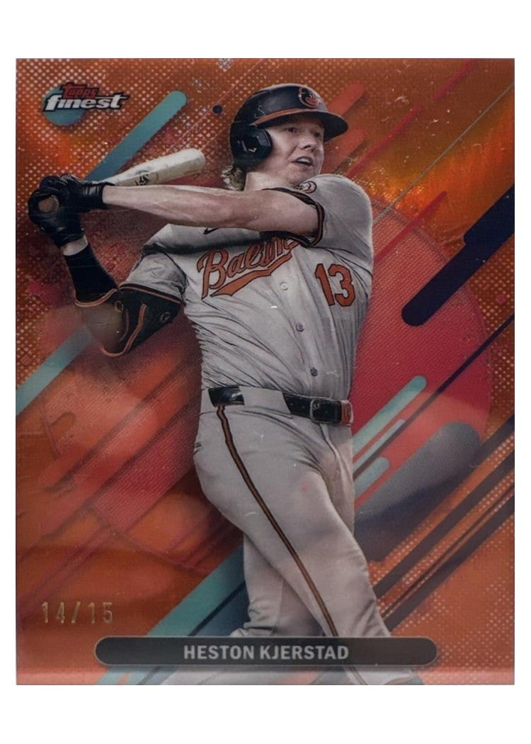 2025 Finest Base Set Heston Kjerstad #254 card