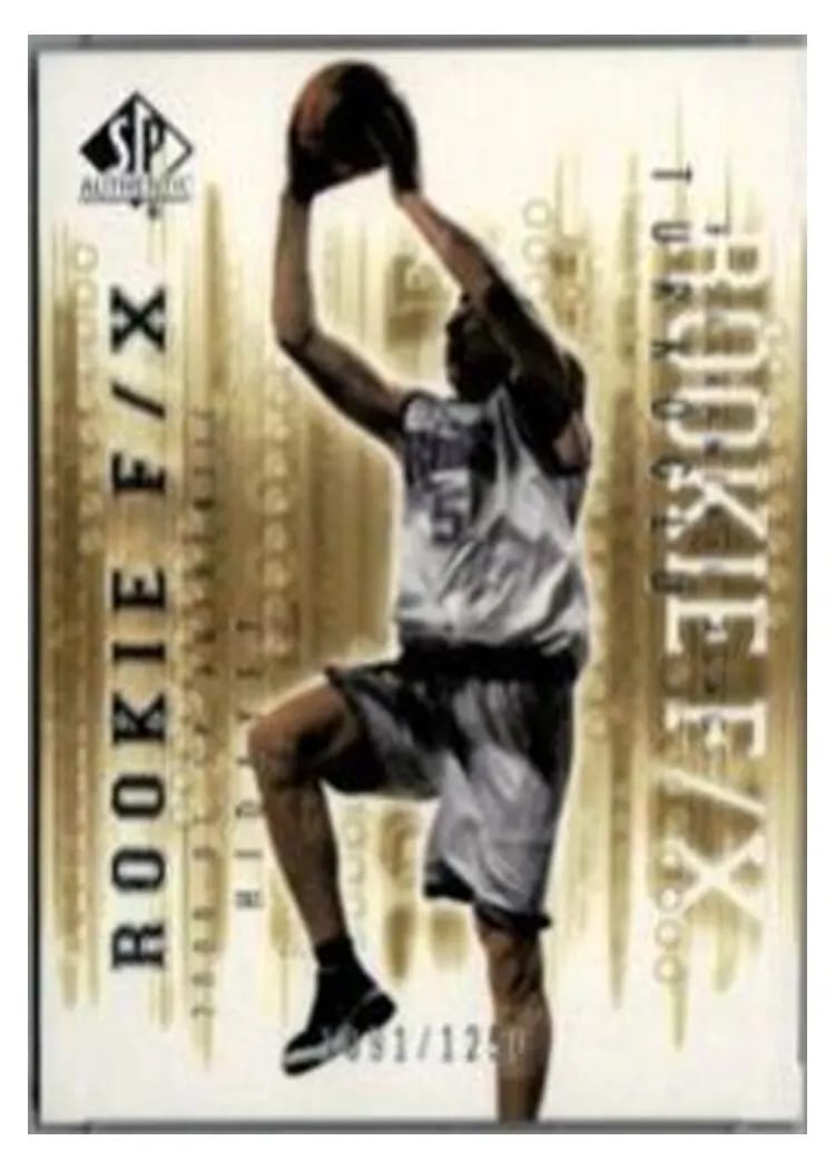 2000 SP Authentic Hidayet Turkoglu #106 card